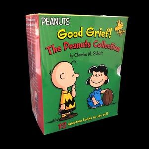 Good Grief! The Peanuts Collection 12 Books Boxset w/ Stickers by Charles Schulz